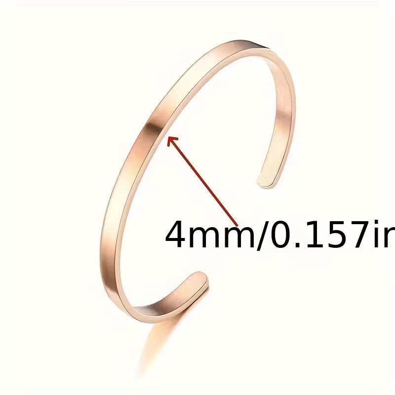 Personalized Coordinate Bracelet – Custom Jewelry Gift for Friends & Bridesmaids