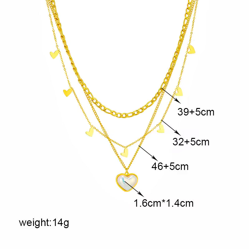 Stainless Steel Butterfly, Blue Eye & Moon Pendant Necklace – Women’s Choker
