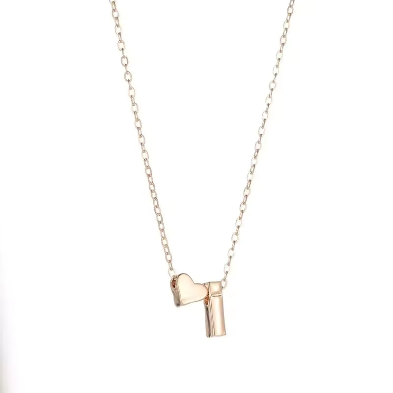 Women’s Dainty Initial Pendant