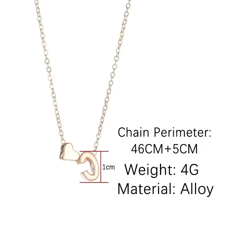 Women’s Dainty Initial Pendant