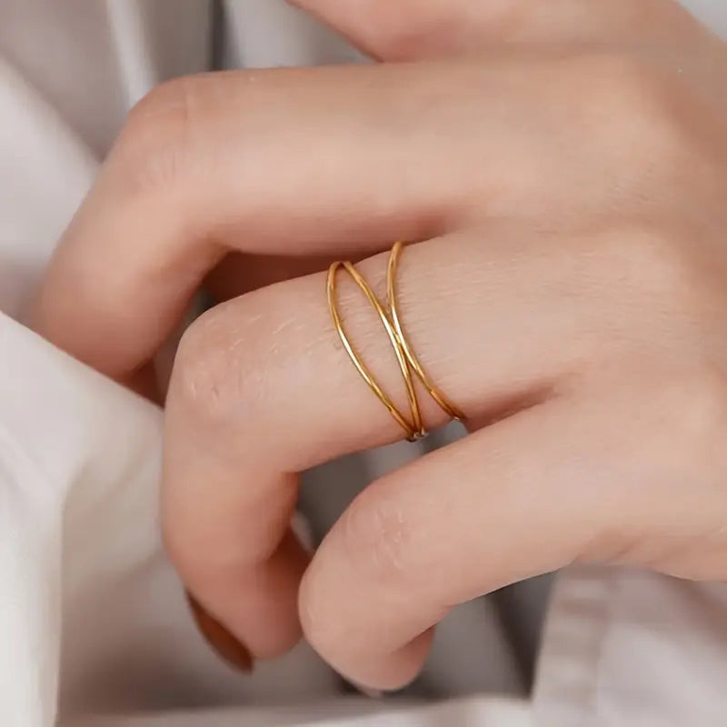 Nooxian 18K Gold Plated Women’s Ring