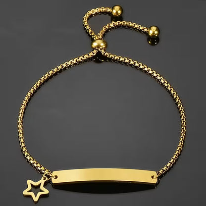 Engraved Name Bracelet or Anklet – Custom Jewelry for Men & Women
