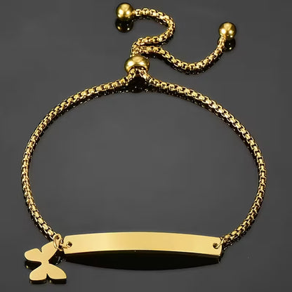 Engraved Name Bracelet or Anklet – Custom Jewelry for Men & Women