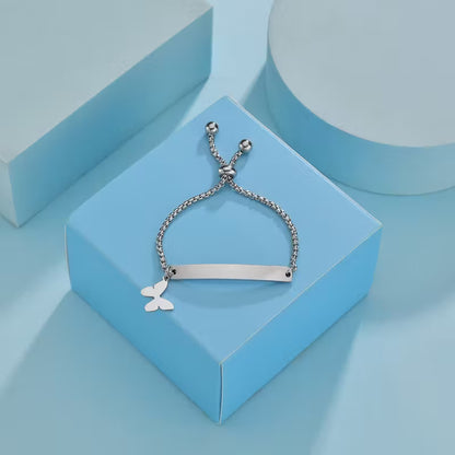 Engraved Name Bracelet or Anklet – Custom Jewelry for Men & Women
