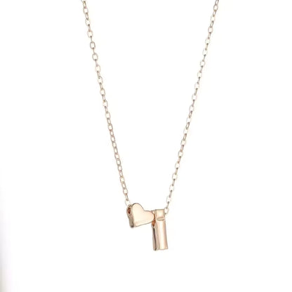 Women’s Dainty Initial Pendant