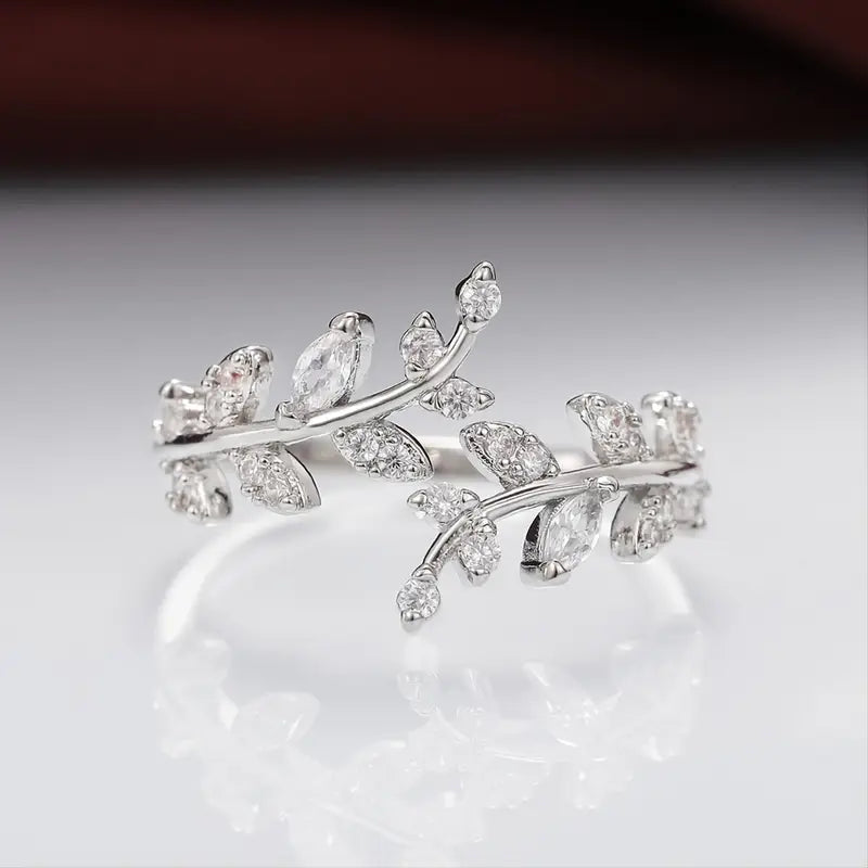 Elegant Vine Style Ladies Ring – Trendy Fashion Jewellery
