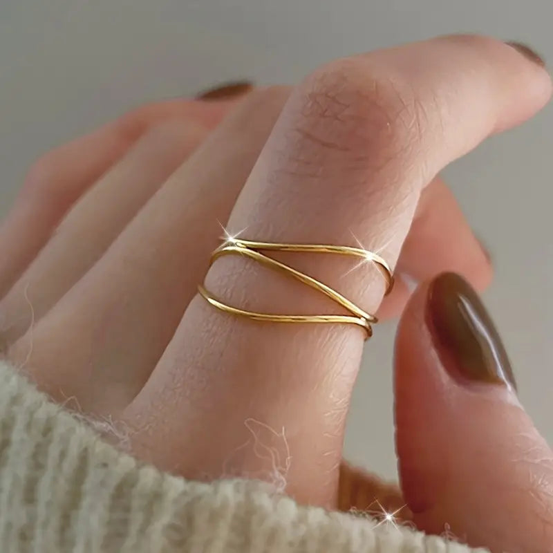 Nooxian 18K Gold Plated Women’s Ring