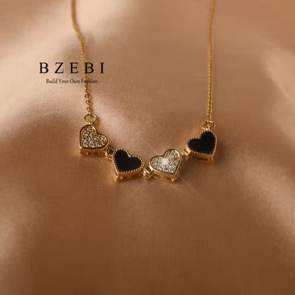 Sparkling Zirconia Necklace – Adjustable Gift Jewellery