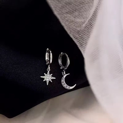 Sterling Silver Star Tassel Earrings – Simple Fashion Jewelry