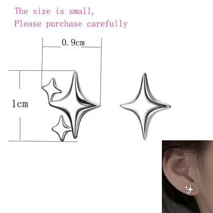Sterling Silver Star Tassel Earrings – Simple Fashion Jewelry
