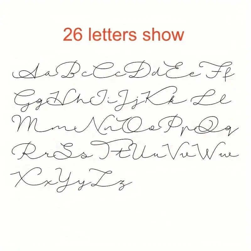 Golden Name Pendant Necklace with Heart – Personalized Valentine’s Day Gift for Women